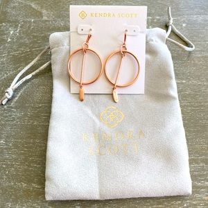 Rose Gold *Kendra Scott* Earrings